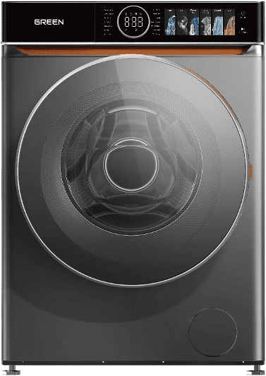 Green 12kg Washer Dryer with Direct Drive Motor (Silver) – GWD-FLC1412DS