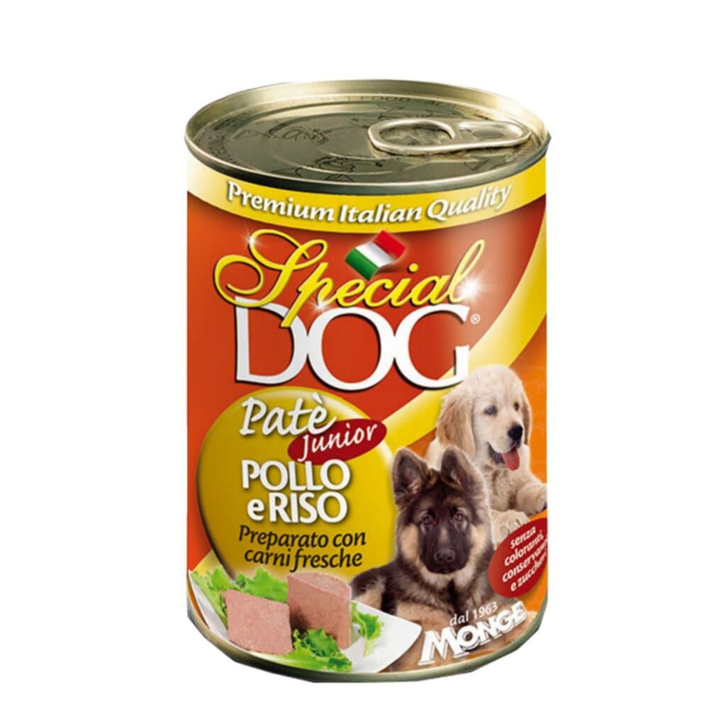 Special Dog Puppy and Junior Paté Chicken and Rice - 400g
