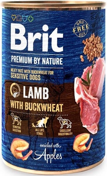 Brit Lamb With Buckwheat - 800g