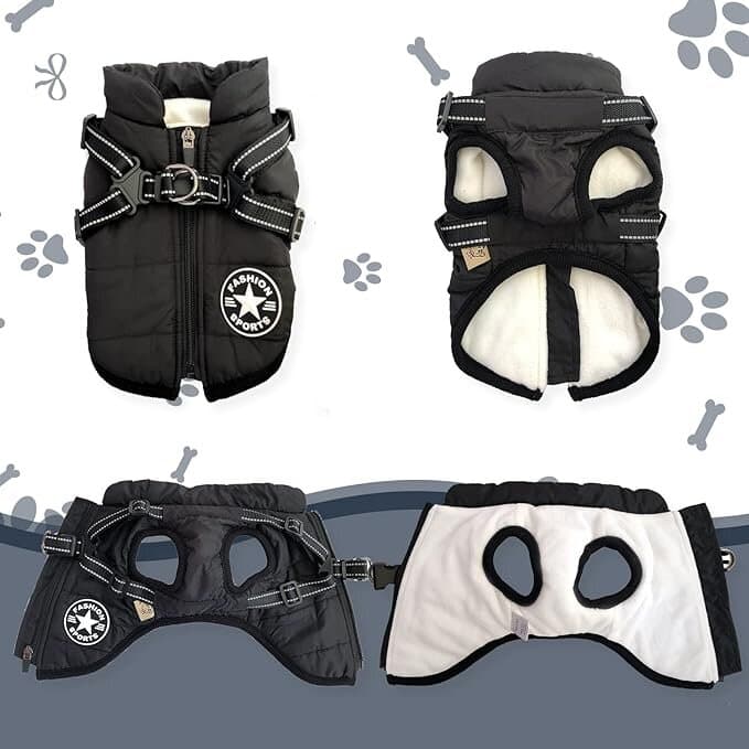 AIMYDOG Warm Dog Winter Coat - S 5