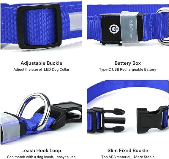 PcEoTllar LED Collar - M 4