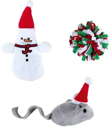 Zoofari Christmas Pet Toy