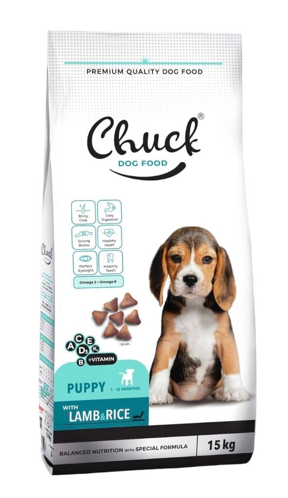Chuck puppy Lamb & Rice - 15kg