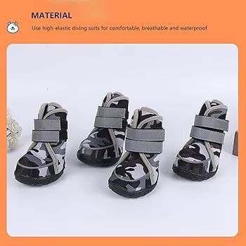Dog Shoes Waterproof - M 3