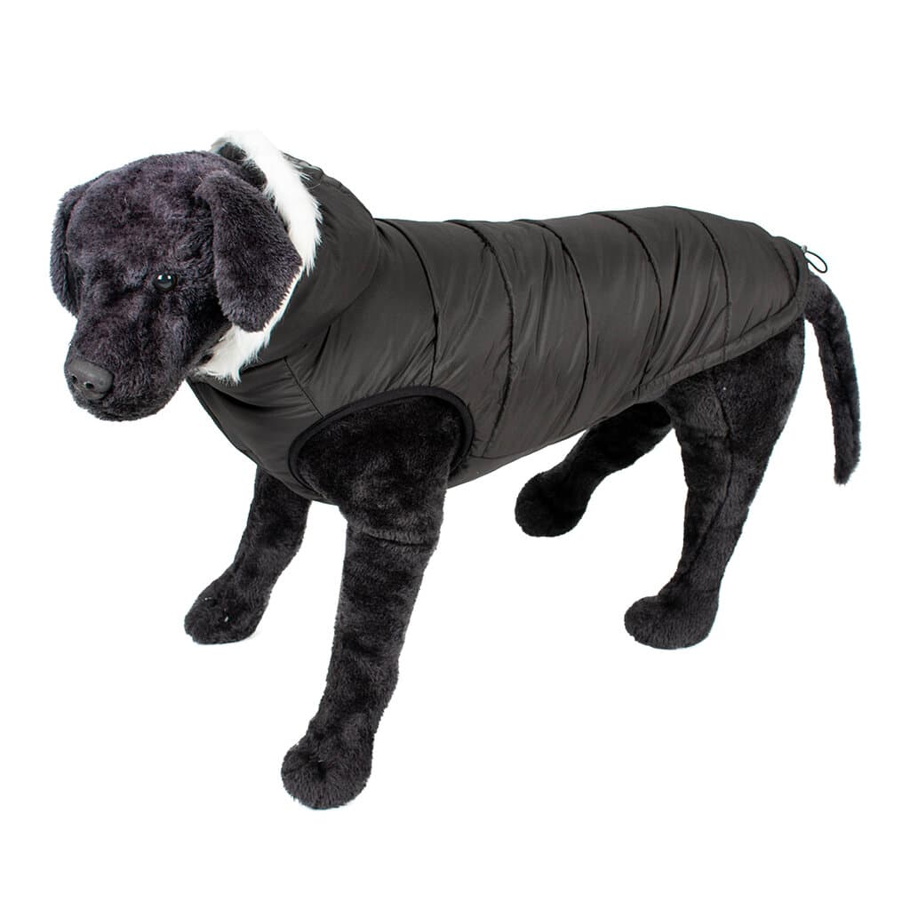 Dog jacket puffer eskimo black - S 2