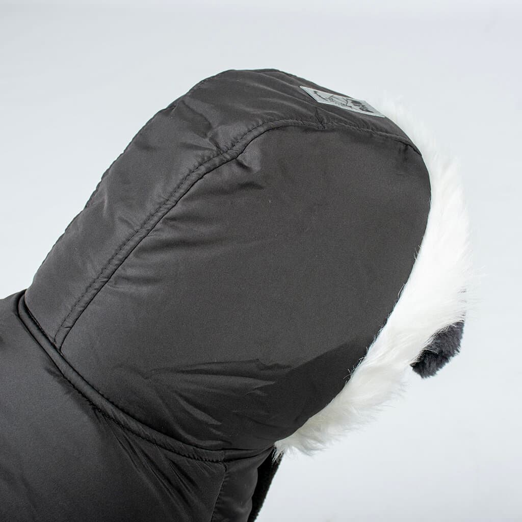Dog jacket puffer eskimo black - S 3