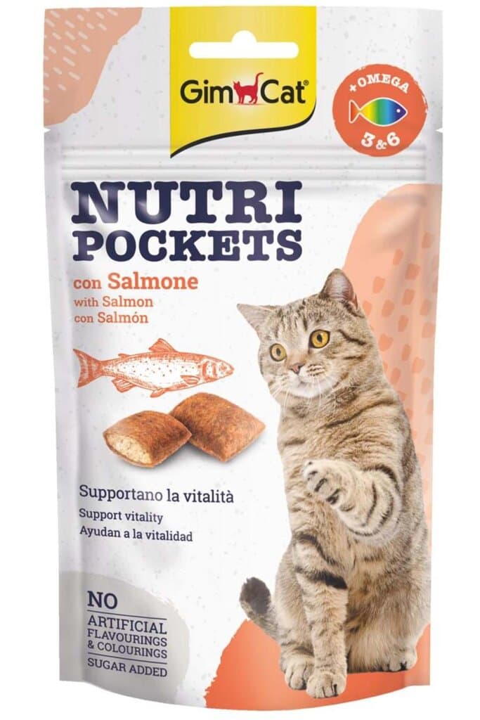 Gimcat-Nutri Salmon and Omega 3 - 60g