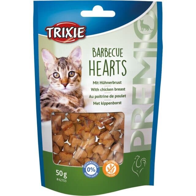 Trixie Barbecue Hearts - 50g