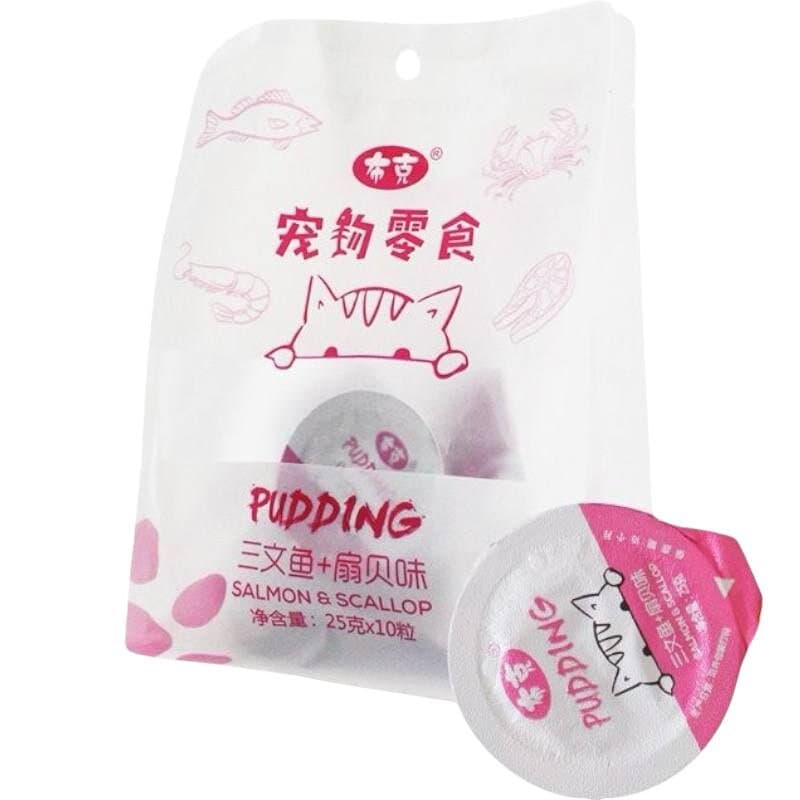 BOOKER Pudding Salmon & Scallop Meat - 10Pcs