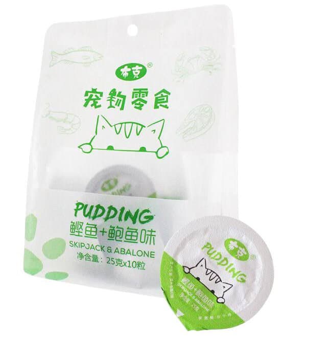 BOOKER Pudding Skipjack Tuna  & Abalone Meat - 10Pcs