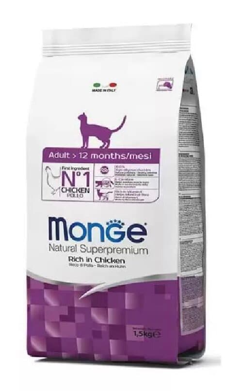 Monge ADULT >12Months Rich in Chicken - 1.5kg