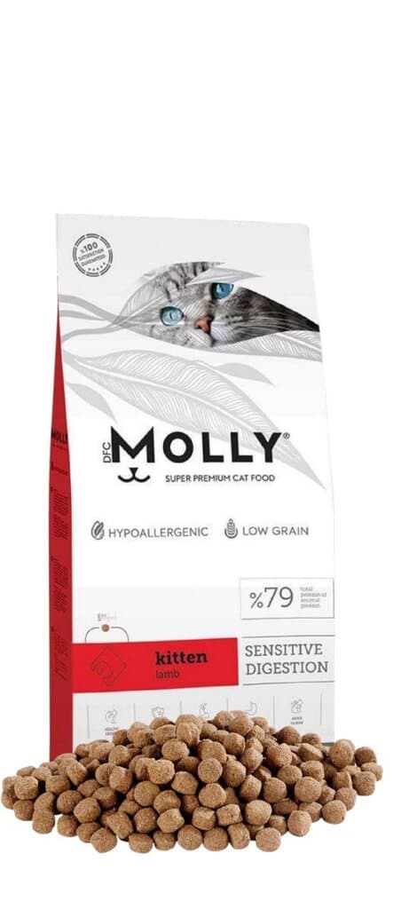 Molly Sensitive Digestion Kitten Lamb Openbag - 5kg