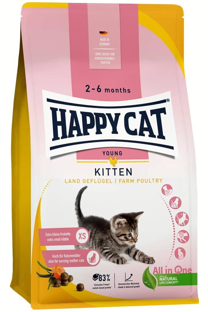 Happy Cat Kitten Farm Poultry - 1.3Kg