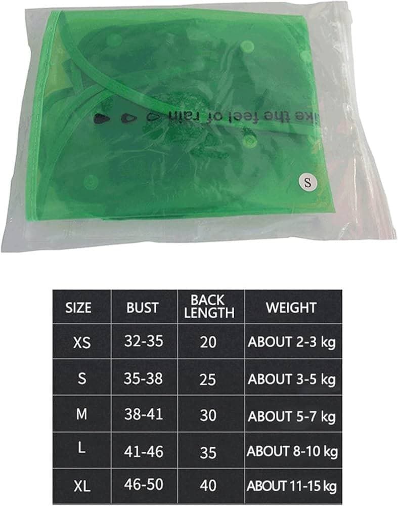 Dog Raincoat Hooded - 4XL 3