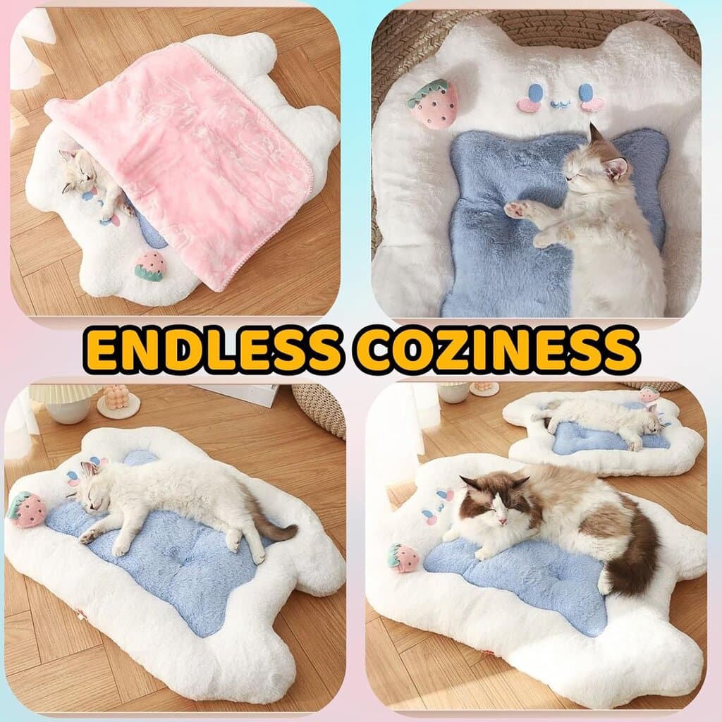Cute Cat Bed - 45cm 5