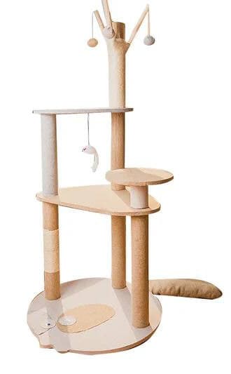 Multi-Level Cat Tree Tower-Model MR07 Begie - 117cm