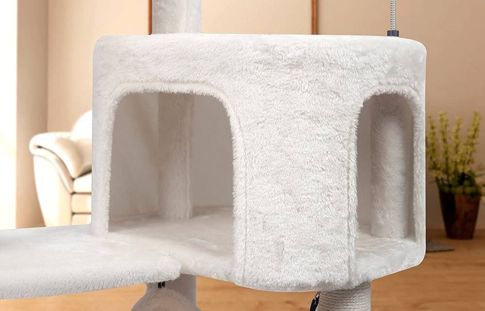 Multi-Level Cat Tree Tower-Model K013 Black - 100cm 3