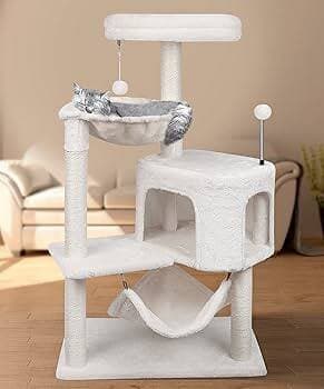 Multi-Level Cat Tree Tower-Model K013 Black - 100cm 4