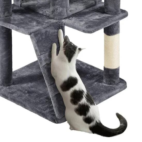 Multi-Level Cat Tree Tower-Model K010 Dark Grey - 154cm 5