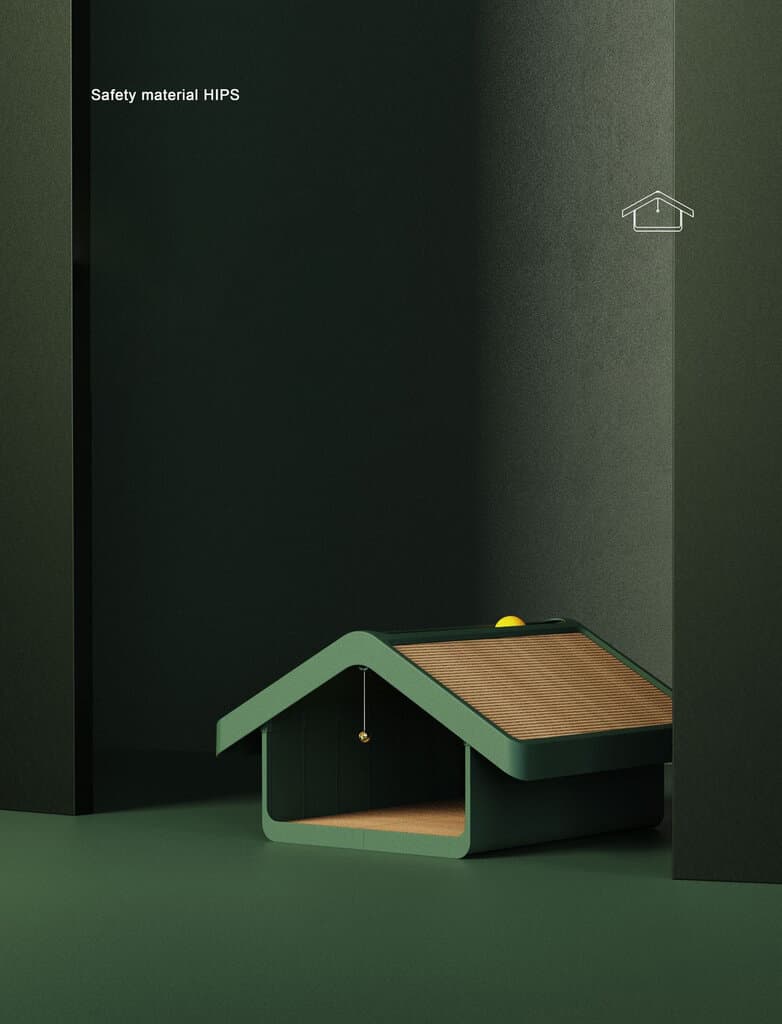 Scratcher & play house 2