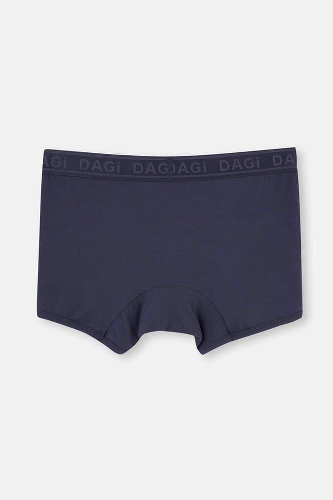Dagi Indigo MicroModal Plain Boxer Shorts 2