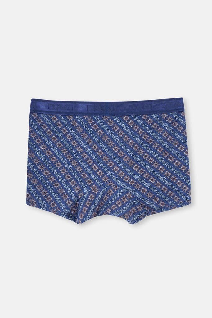 Dagi 2-Pack Brick-Pattern Micro Modal Boxer Shorts 4