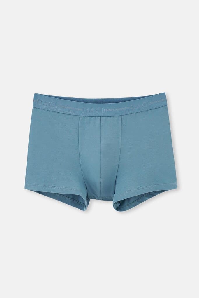 Dagi Blue Cotton Patterned 3-Pack Boxer Shorts 4