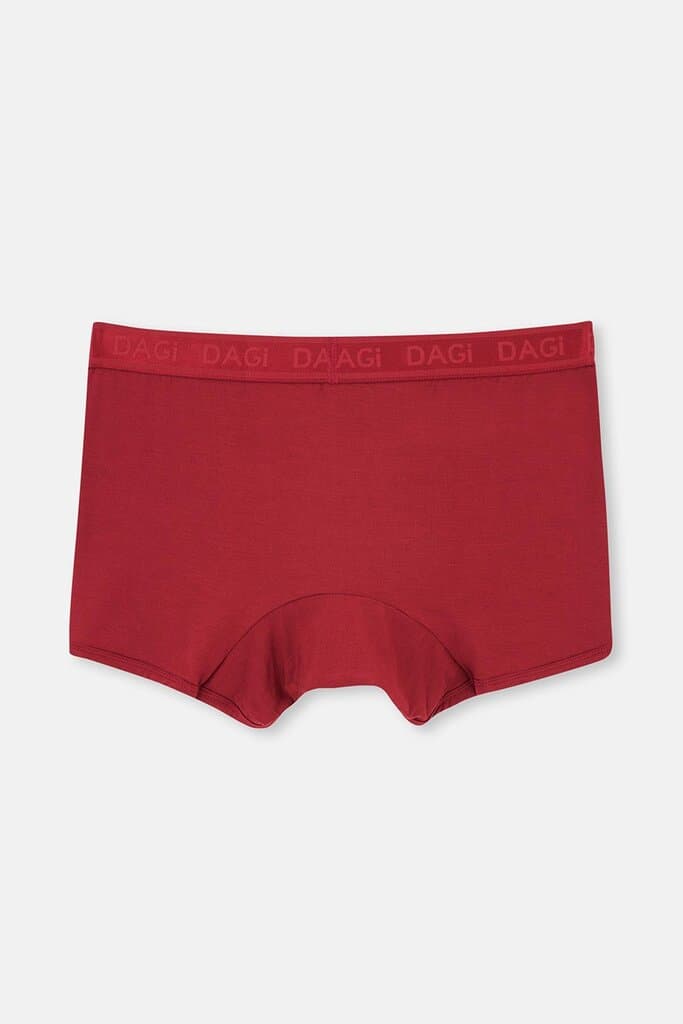 Dagi Gray-Rose-Purple 3-Pack Plain MicroModal Boxer Shorts 3