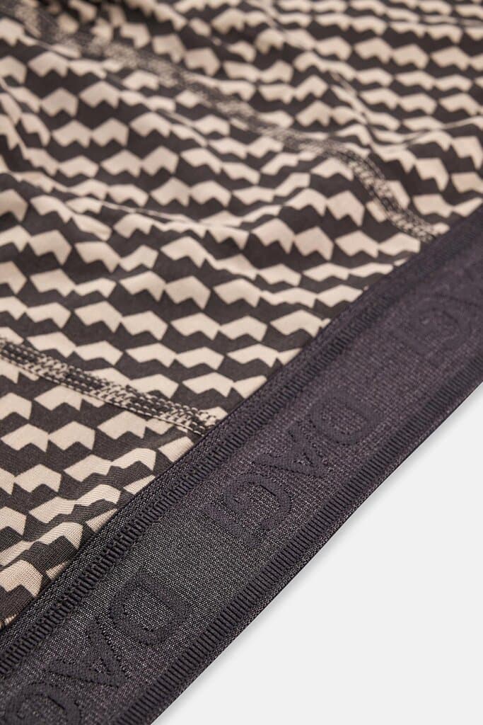 Dagi Anthracite Patterned Micro Modal Boxer Shorts 3