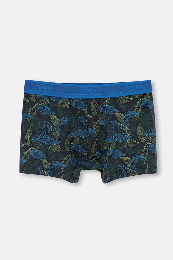 Dagi Black Saks Compact Leaf Boxer Shorts