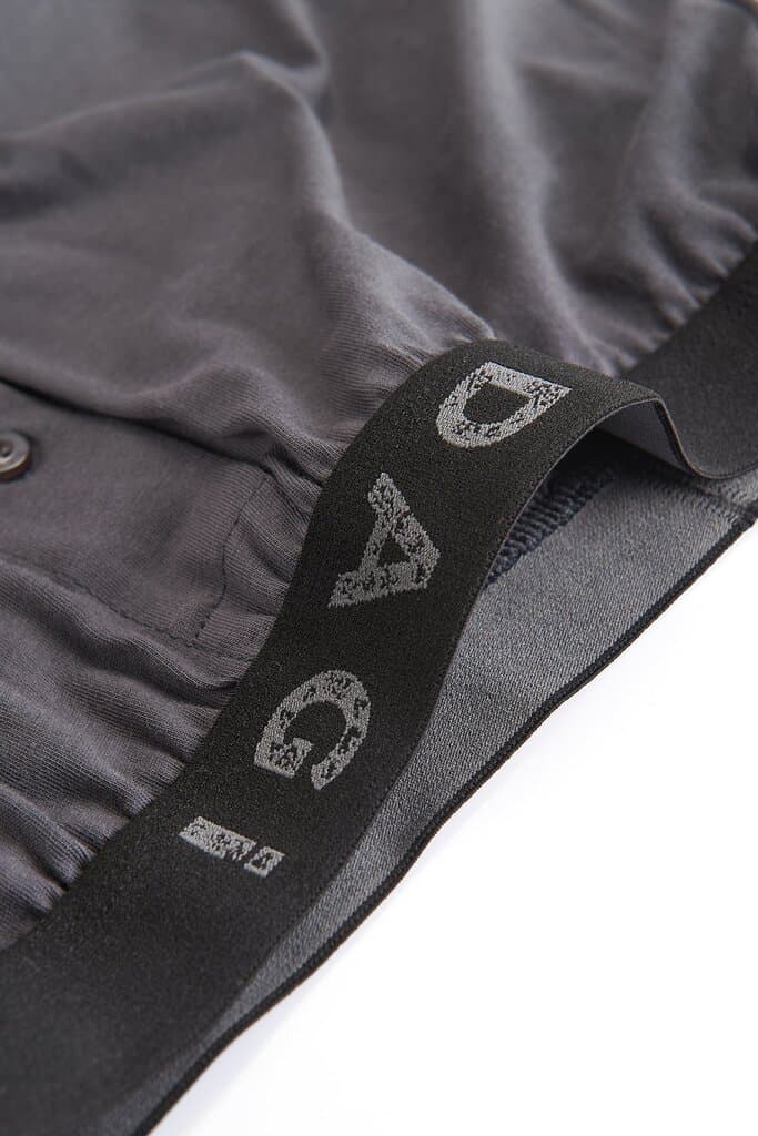 Dagi Anthracite Printed Cotton Boxer Shorts 4