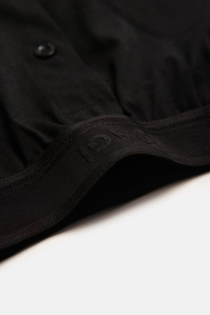 Dagi Black Printed Cotton Boxer Shorts 4