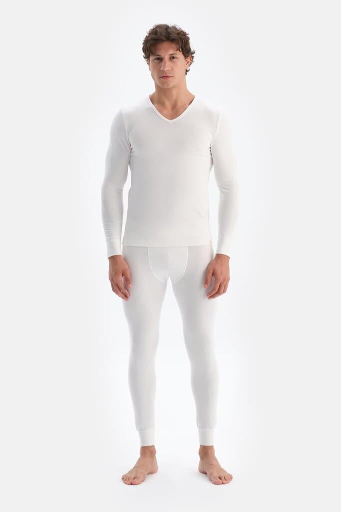 Dagi Off-White Men's Thermal Underwear Bottoms 4