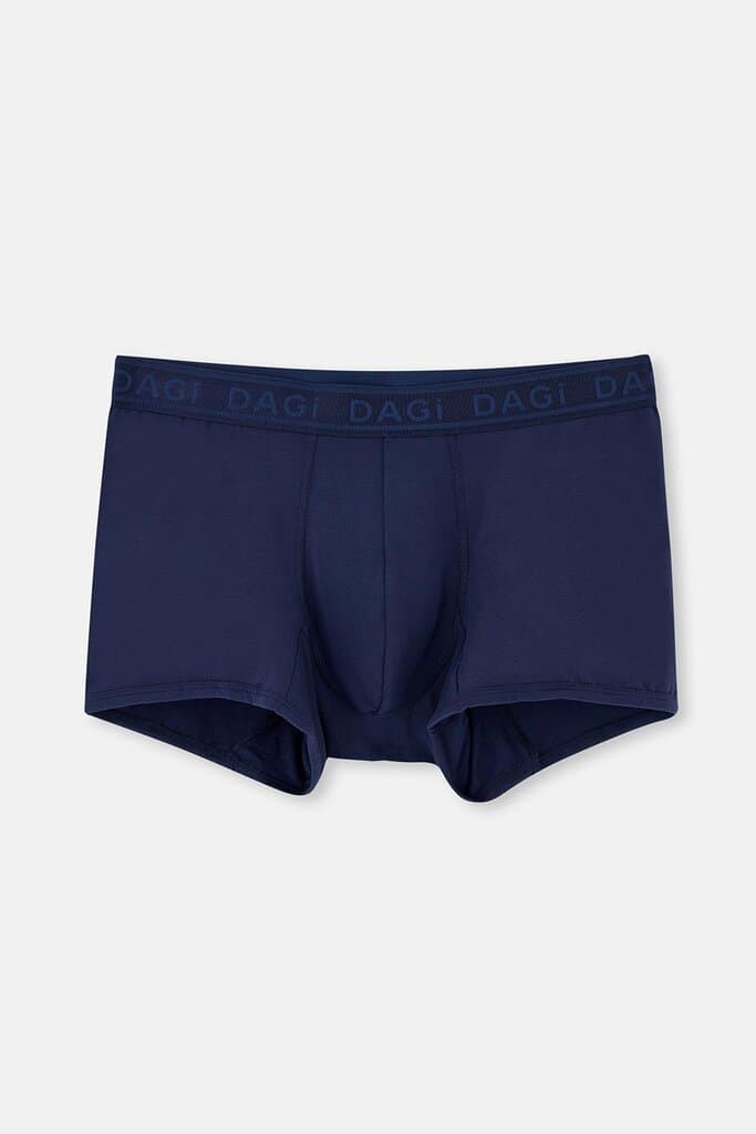 Dagi Navy Blue Micro Modal Patterned 3-Pack Boxer Shorts 2