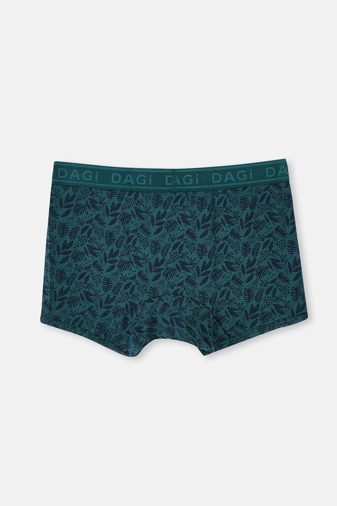 Dagi Navy Blue Micro Modal Patterned 3-Pack Boxer Shorts 5