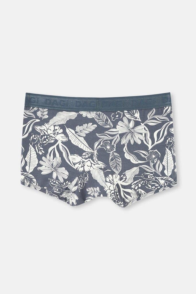 Dagi 2-Pack Gray Micro Modal Patterned Boxer Shorts 4