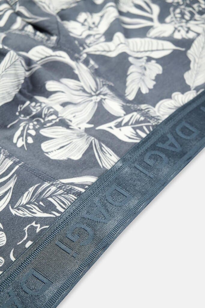 Dagi 2-Pack Gray Micro Modal Patterned Boxer Shorts 5