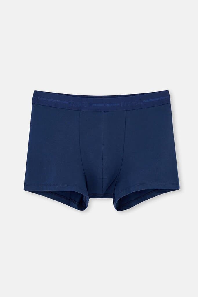 Dagi Navy Blue Cotton Patterned Boxer Shorts (2-Pack) 3