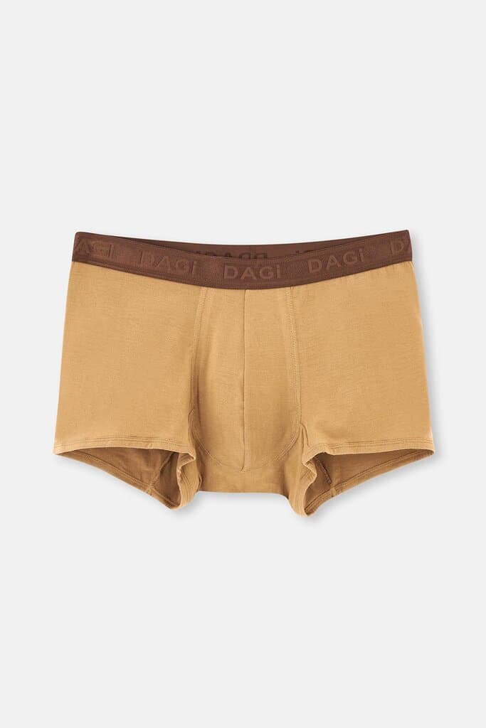 Dagi Brown Micro Modal Patterned 3-Pack Boxer Shorts 2