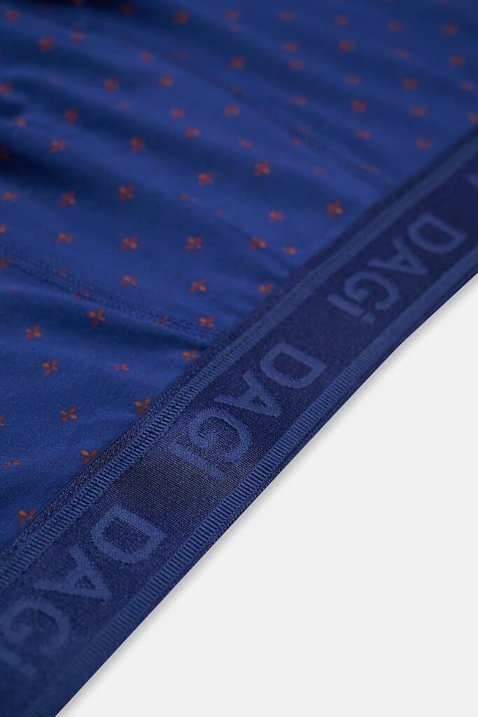 Dagi Tile-Navy Blue 2-Pack Micro Modal Boxer Shorts 4