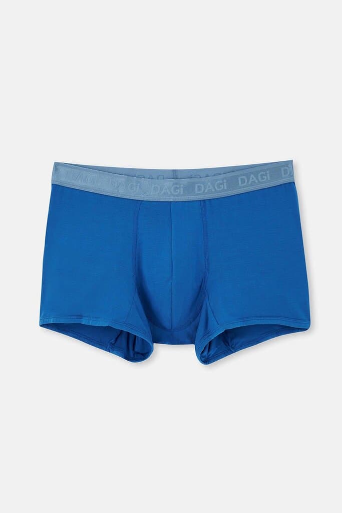 Dagi Light Blue-Blue 2-Pack Patterned MicroModal Boxer Shorts 5