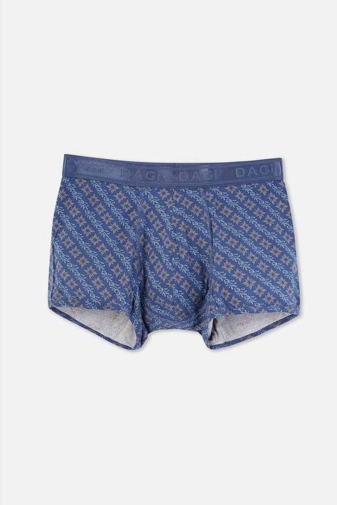 Dagi 2-Pack Brick-Pattern Micro Modal Boxer Shorts 3