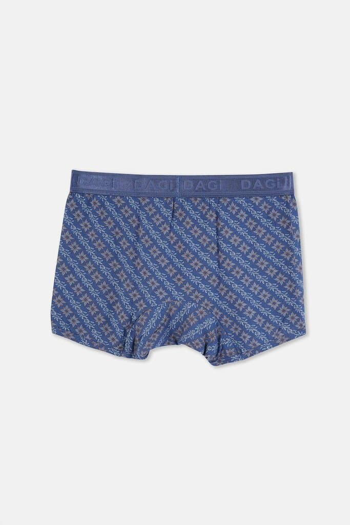 Dagi 2-Pack Brick-Pattern Micro Modal Boxer Shorts 4