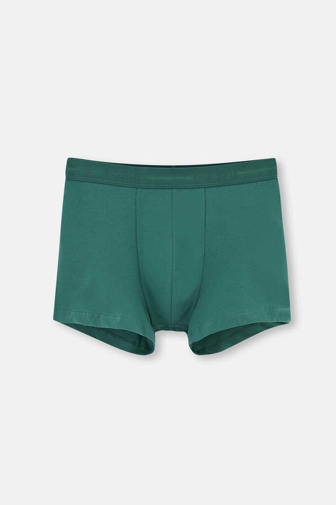 Dagi Men's Green Cotton Patterned Boxer Shorts (2-Pack) 5