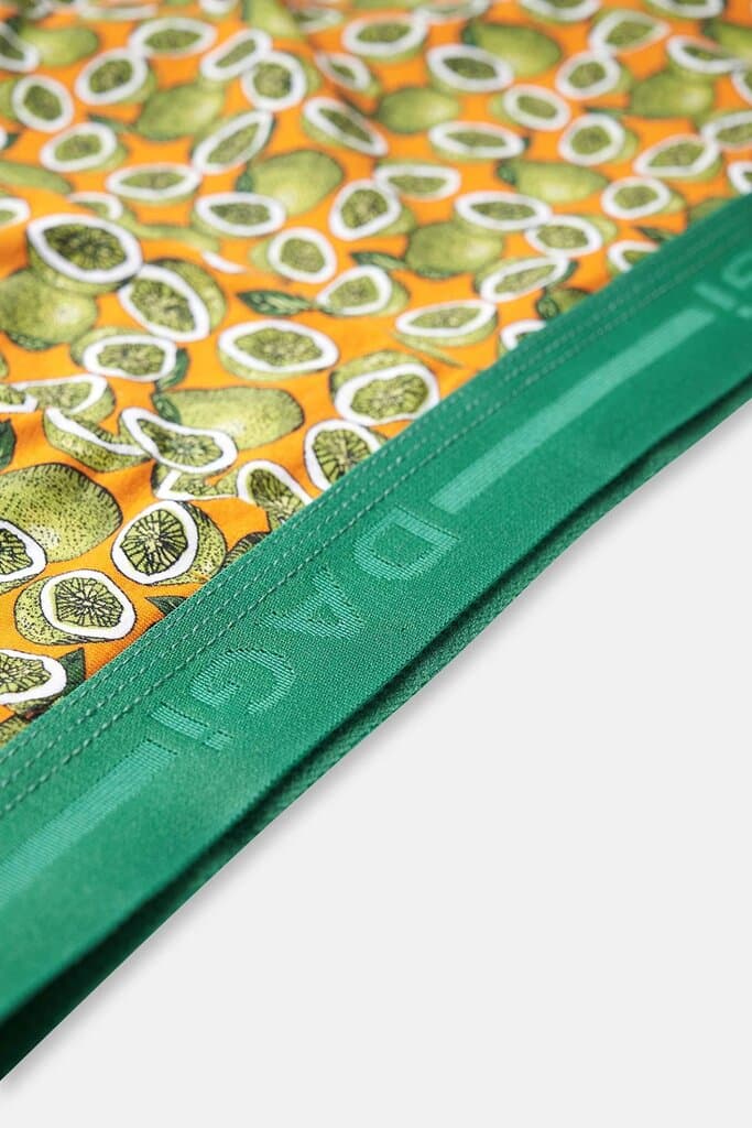 Dagi Orange D-Men Cotton Patterned 2-Pack Boxer Shorts 4