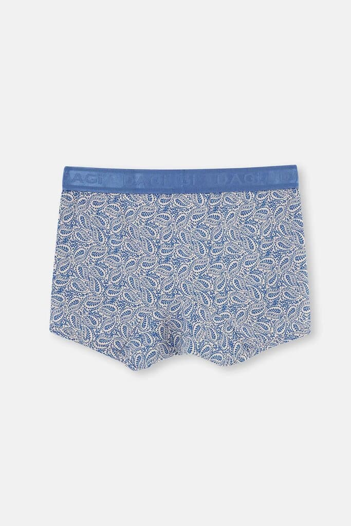 Dagi Men's Modal Boxer Shorts (2-Pack) - Blue 5
