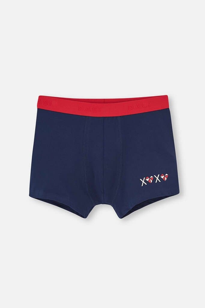 Dagi Navy Blue Modal Boxer Shorts (2-Pack) 5