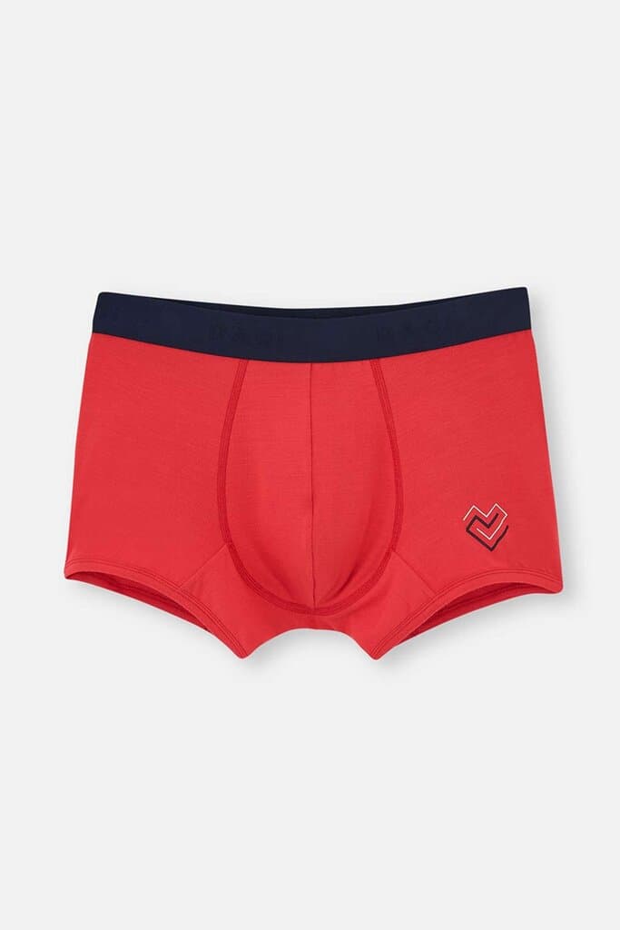 Dagi Red - Navy Blue Modal Boxer Shorts (2-Pack) 5