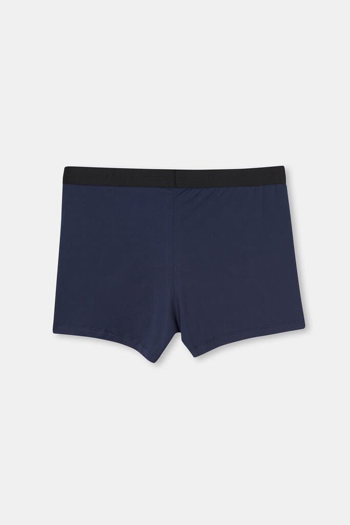 Dagi Navy Blue D-Men Compact Cotton Boxer Shorts 2