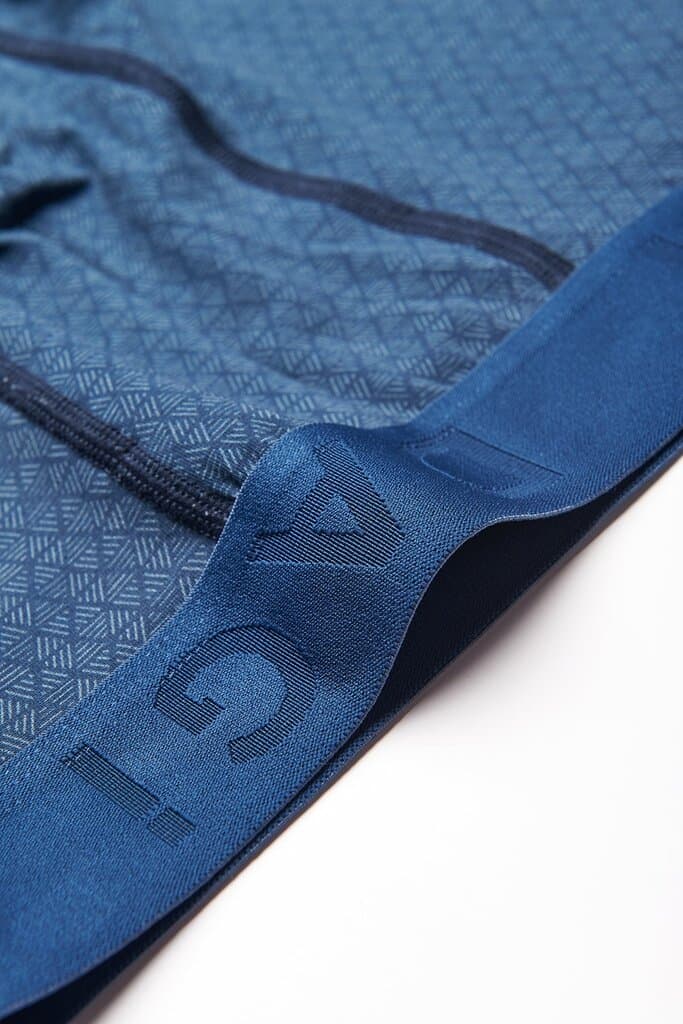Dagi Indigo D-Men Patterned Compact Cotton Boxer Shorts 3